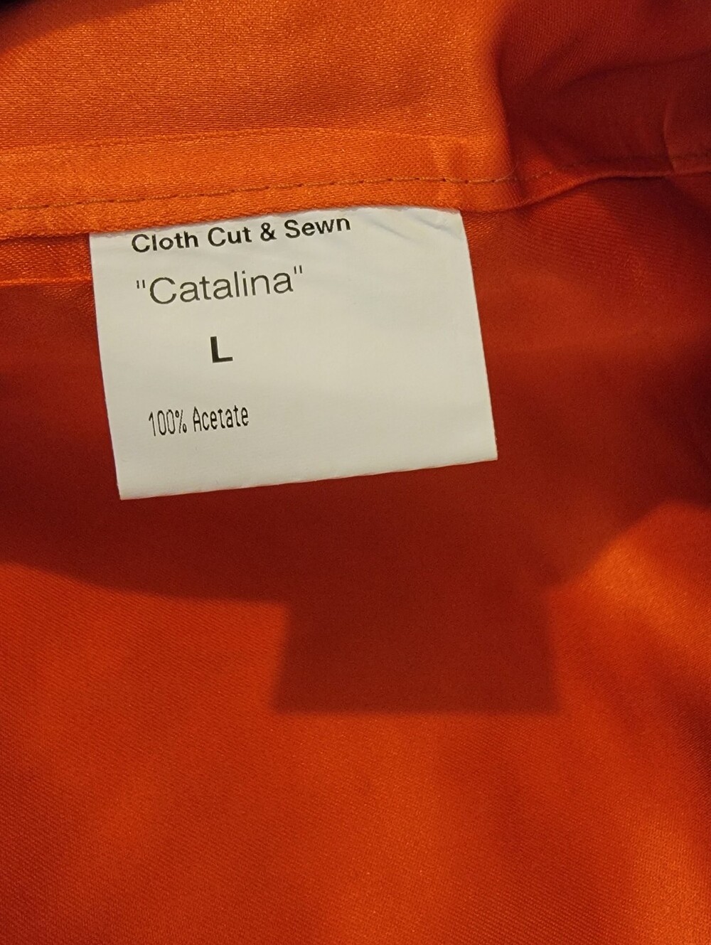 Stetson Orange flat cap Lined with Blue Trim - Picture 6 of 6